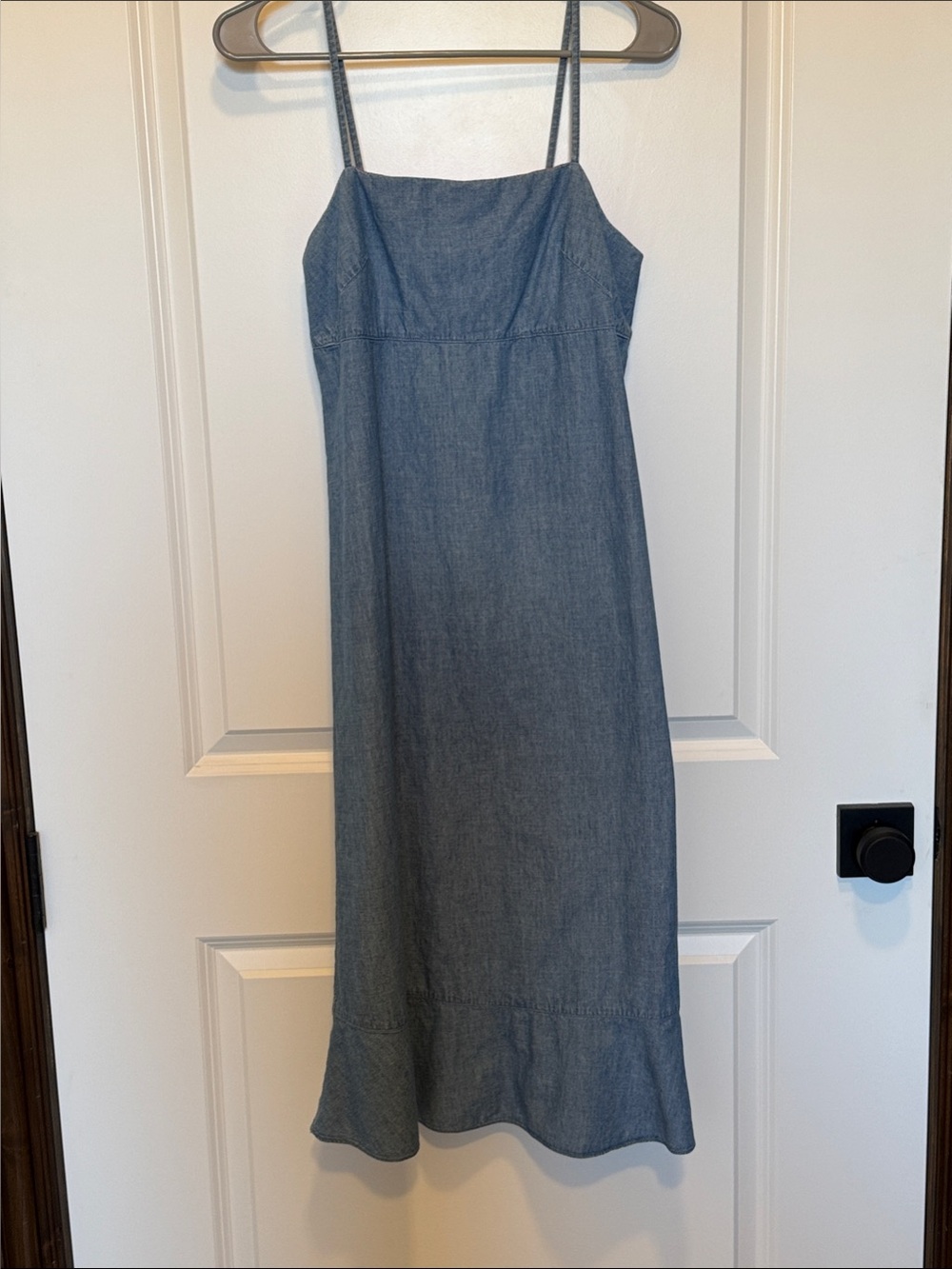 GAP Cotton Women’s Blue Denim Slip Dress - Classic Style